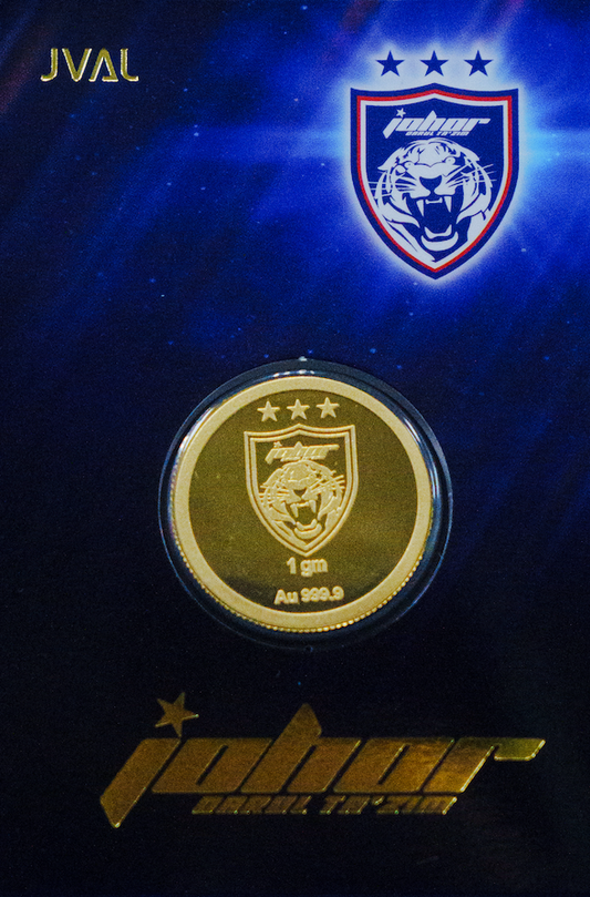 JDT 1G 999.9% Gold Coin